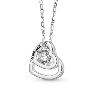 Collar Grabable Doble Amor