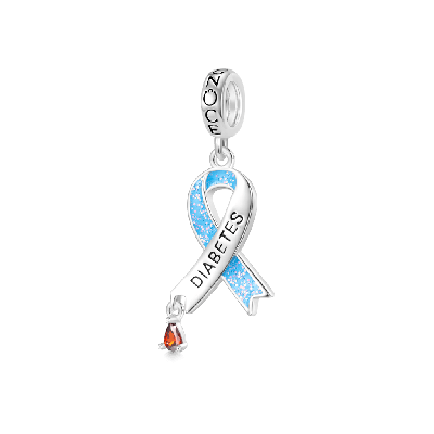 Colgante Conciencia Cinta Azul