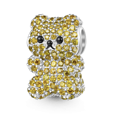 Colgante Oso Amarillo