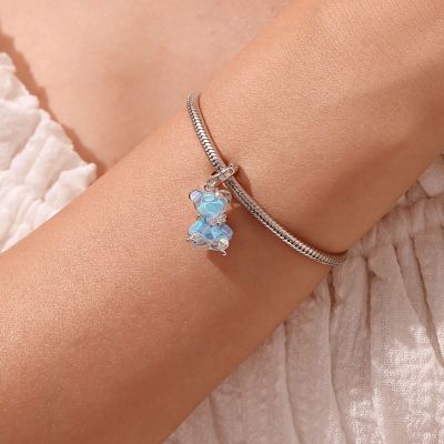 Colgante Oso de Ensueño Azul