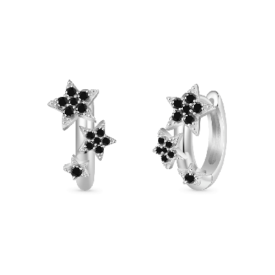 Pendientes Brillantes Diseño Pentagrama