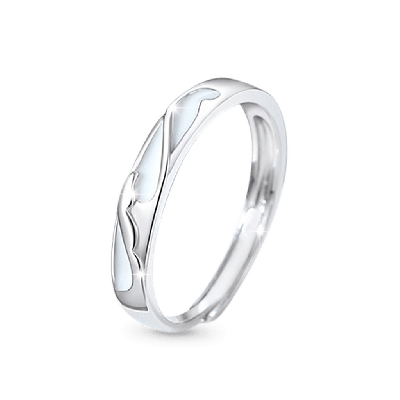 Anillo Incandescente Piedra de Luna