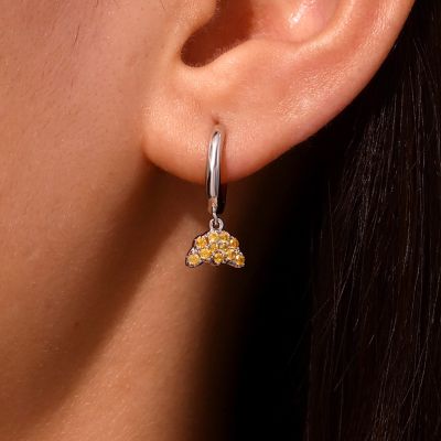 Pendientes de Aro Pan Croissant