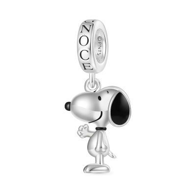 Colgante de Snoopy de Peanuts de pie