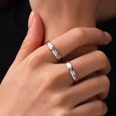 Anillo de Banda para Hombre Starry