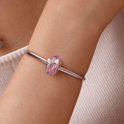 Charm Lazo Rosa
