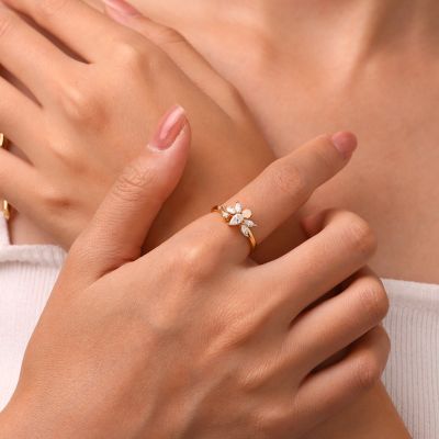 Anillo Abierto de Mariposa