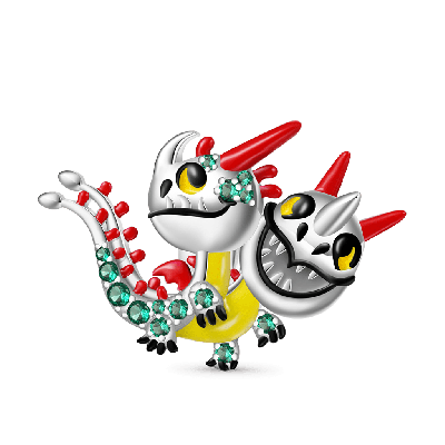 Charm Dragón Hideous Zippleback
