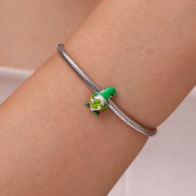 Charm Gnomo Trébol de la Suerte