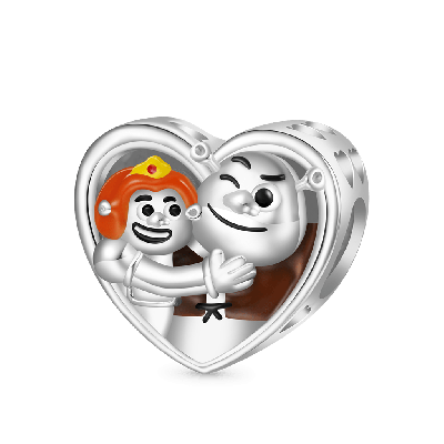 Charm Corazón Shrek & Fiona