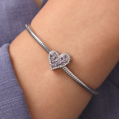 Charm Corazón de la Suerte Grabable