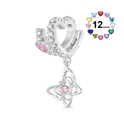 Charm Carta de Amor Mariposa