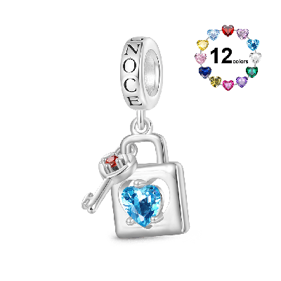 Colgante Llave & Cerradura de Amor