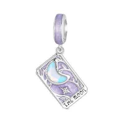 Colgante Tarot Luna Púrpura