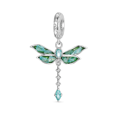 Colgante Libélula Verde