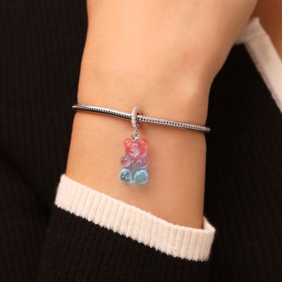 Colgante Oso de Gominola CZ Pave
