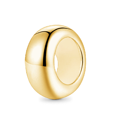 Charm de Clip Básico de Oro