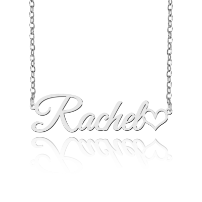 Collar con Nombre Personalidad Plata