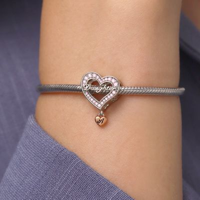 Miembros de la Familia - Charm Corazón de Hija