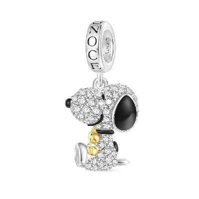 Colgante de diamantes Snoopy