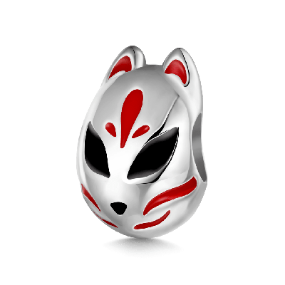 Charm Máscara de Zorro Kitsune