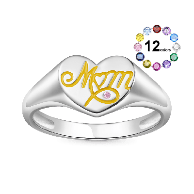 Anillo Corazón Día de la Madre
