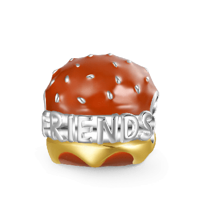 Charm Grabable Hamburguesa Deliciosa