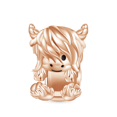 Charm Vaca Highland Escocesa