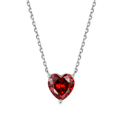 Collar Corazón Piedra Nacimiento