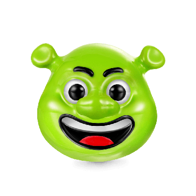 Shrek Charm Cabeza