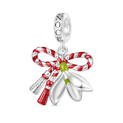 Colgante de la Suerte Flor de Martisor de Marzo