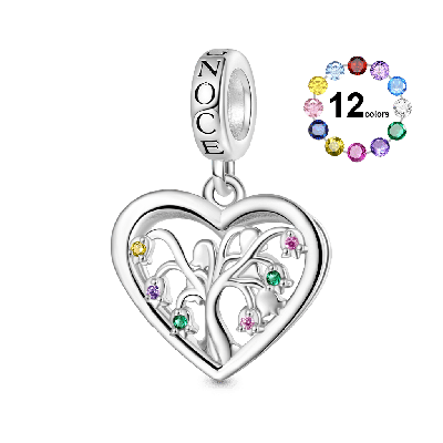Colgante Corazón Árbol de la Vida Lily