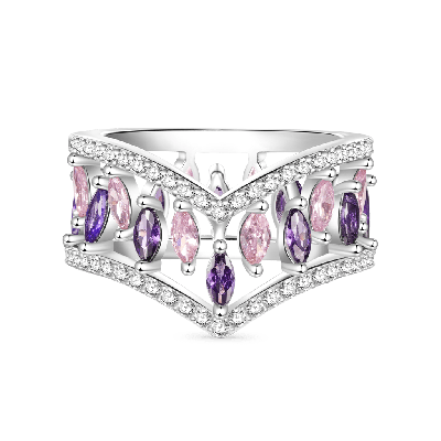 Fancy Multi-Stone Stackable Rings
