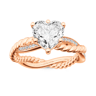 Anillo Corazón Twist Infinito