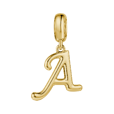 Charm de Oro " Letra Destinada "