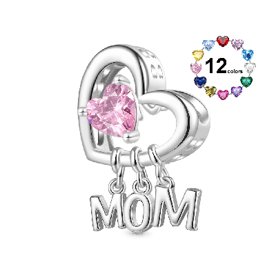 Charm Corazón Amoroso Día de la Madre