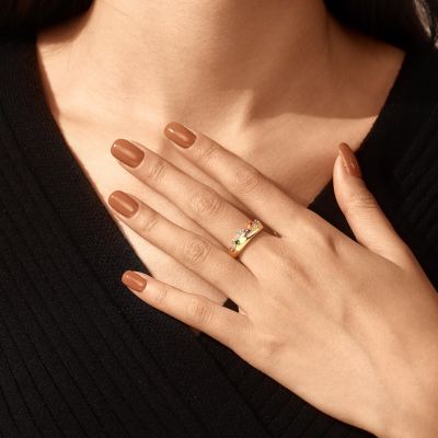 Anillo de Fantasía de Colores Mixtos