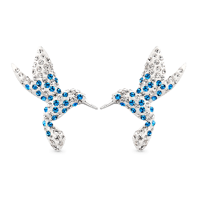 Pendientes Colibrí Azul