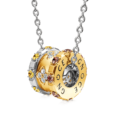 Collar De Tambor De Trébol De Cuatro Hojas De La Suerte