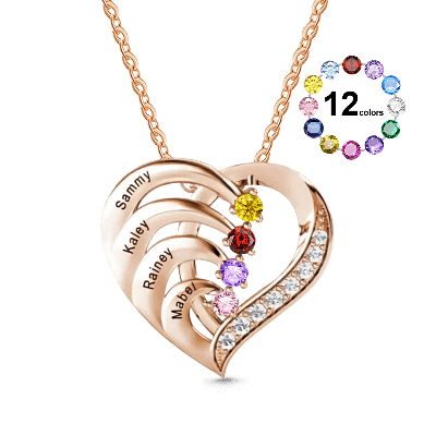 Collar de Corazón Personalizado
