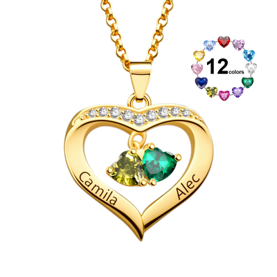 Collar de Amor Con Diamantes