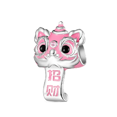 Charm de Danza del León Rosa
