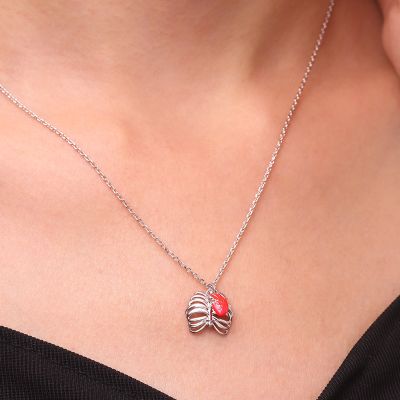 Collar Corazón de Calavera