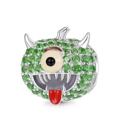 Charm Calabaza de Monstruo de un Solo Ojo