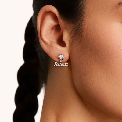 Pendientes Piedra Natal Personalizados