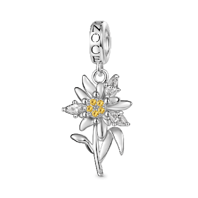Colgante Perlas Florales