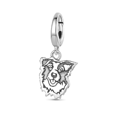 Charm Racimo de Cierre Collie