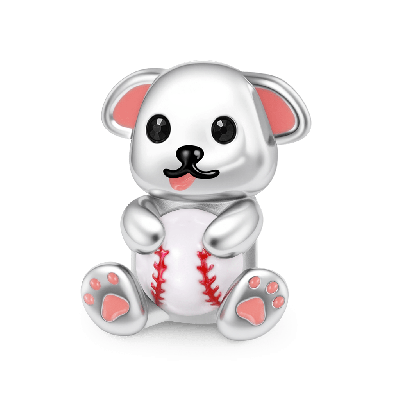 Amuleto de pelota para perro