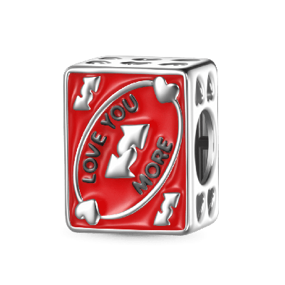 Charm Tarjeta "Love You More"