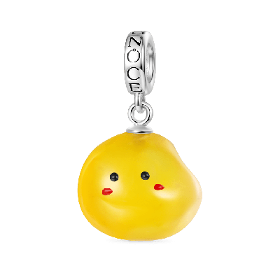 Colgante Piedra Mascota Amarilla